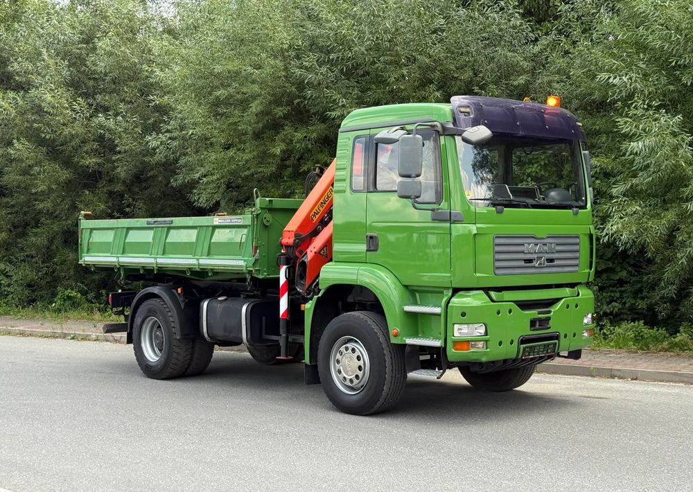 MAN * MAN TGA 18-360 * Kiper Wywrotka * 4x2 * Kran Palfinger PK 9501 Sprowadzony - Самосвал камион: снимка 2 MAN * MAN TGA 18-360 * Kiper Wywrotka * 4x2 * Kran Palfinger PK 9501 Sprowadzony - Самосвал камион: снимка 2