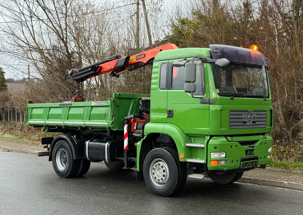 MAN * MAN TGA 18-360 * Kiper Wywrotka * 4x2 * Kran Palfinger PK 9501 Sprowadzony - Самосвал камион: снимка 2 MAN * MAN TGA 18-360 * Kiper Wywrotka * 4x2 * Kran Palfinger PK 9501 Sprowadzony - Самосвал камион: снимка 2