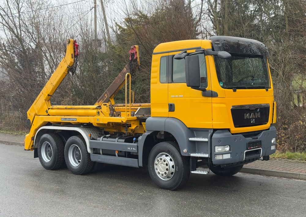 MAN * Sprowadzony * MAN TGS * 6x4 * Bramowiec * Bardzo Dobry Stan * Meiller Kiper * - Мултилифт за контейнери камион: снимка 2 MAN * Sprowadzony * MAN TGS * 6x4 * Bramowiec * Bardzo Dobry Stan * Meiller Kiper * - Мултилифт за контейнери камион: снимка 2