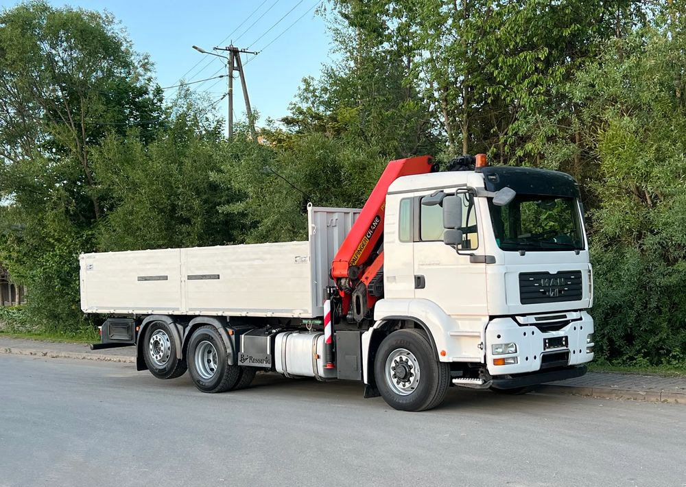 MAN * TGA 26-440 * 4x6 Hydrodrive * HDS Palfinger PK 20002 * Bardzo Dobry Stan - Камион с кран, Бордови камион: снимка 2 MAN * TGA 26-440 * 4x6 Hydrodrive * HDS Palfinger PK 20002 * Bardzo Dobry Stan - Камион с кран, Бордови камион: снимка 2