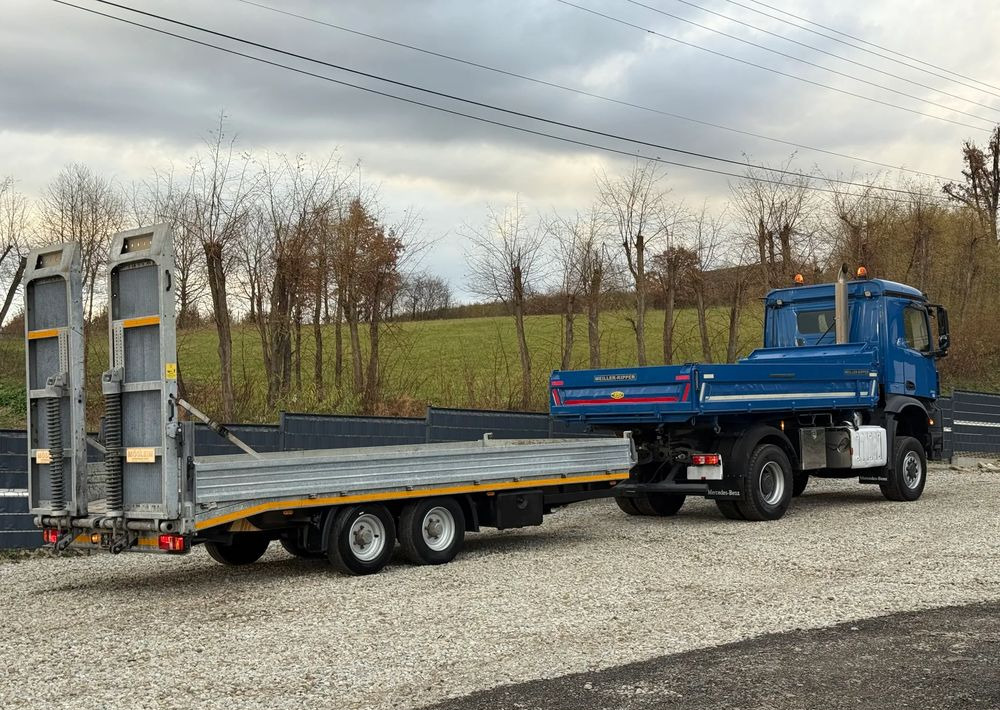 Самосвал камион Mercedes-Benz * Arocs * 4X4 * JAK NOWY * Wywrotka Kiper Meiller+ Przyczepa * Zestaw Sprowadzony * 80.700 km Oryginalnie * Mercedes: снимка 35 Самосвал камион Mercedes-Benz * Arocs * 4X4 * JAK NOWY * Wywrotka Kiper Meiller+ Przyczepa * Zestaw Sprowadzony * 80.700 km Oryginalnie * Mercedes: снимка 35