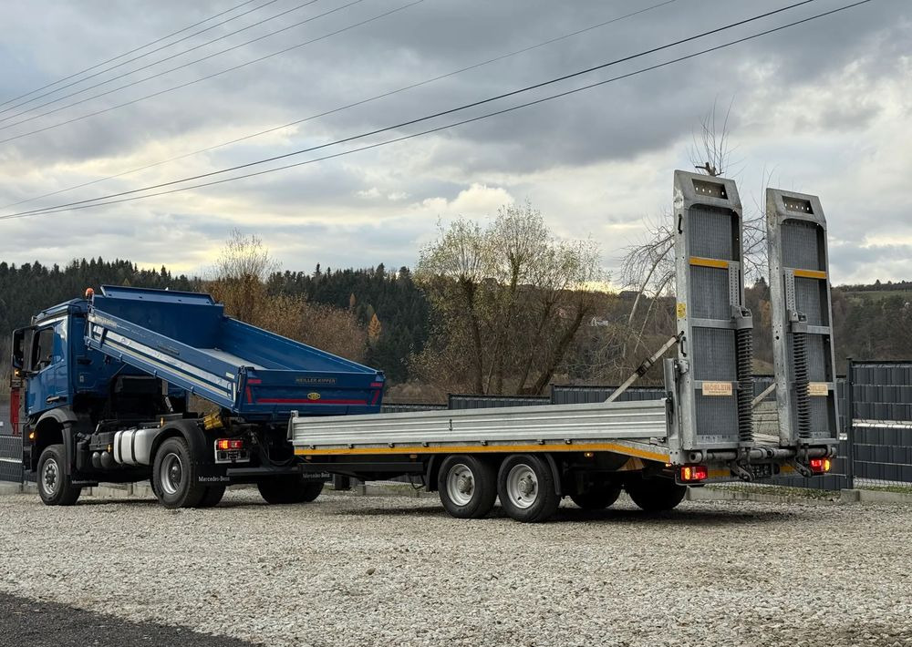 Самосвал камион Mercedes-Benz * Arocs * 4X4 * JAK NOWY * Wywrotka Kiper Meiller+ Przyczepa * Zestaw Sprowadzony * 80.700 km Oryginalnie * Mercedes: снимка 19 Самосвал камион Mercedes-Benz * Arocs * 4X4 * JAK NOWY * Wywrotka Kiper Meiller+ Przyczepa * Zestaw Sprowadzony * 80.700 km Oryginalnie * Mercedes: снимка 19