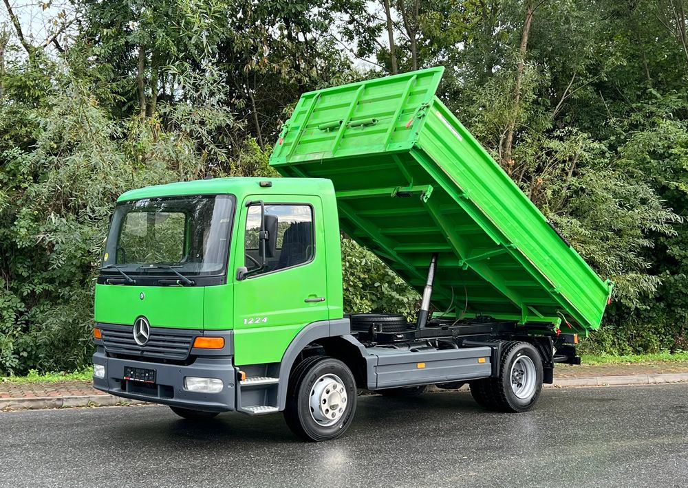 Mercedes-Benz * Mercedes ATEGO 1224 Kiper * Wywrotka MEILLER x3 * Bardzo Dobry Stan - Самосвал камион: снимка 1 Mercedes-Benz * Mercedes ATEGO 1224 Kiper * Wywrotka MEILLER x3 * Bardzo Dobry Stan - Самосвал камион: снимка 1