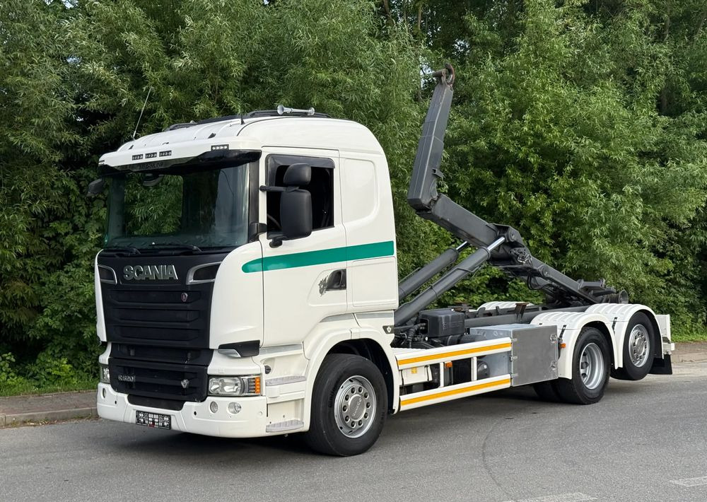 Scania * Hakowiec * Scania R520 V8 * Sprowadzona * Multilift * Bardzo Dobry Stan - Мултилифт с кука камион: снимка 1 Scania * Hakowiec * Scania R520 V8 * Sprowadzona * Multilift * Bardzo Dobry Stan - Мултилифт с кука камион: снимка 1