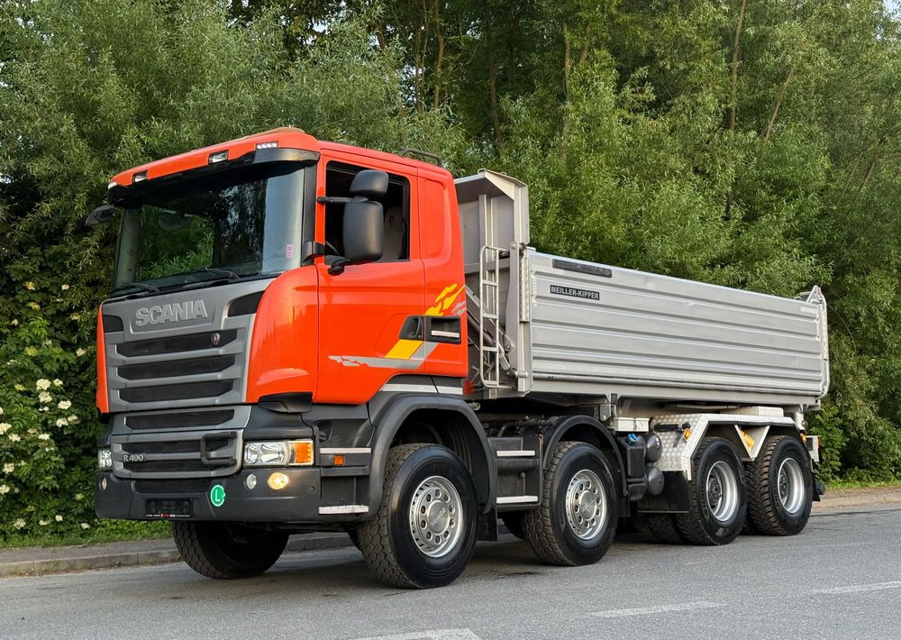 Scania * Kiper * Wywrotka * Scania R490 * 8X4 * Bordmatic * Jak Nowy * Stan Perfekcyjny * Sprowadzony - Самосвал камион: снимка 3 Scania * Kiper * Wywrotka * Scania R490 * 8X4 * Bordmatic * Jak Nowy * Stan Perfekcyjny * Sprowadzony - Самосвал камион: снимка 3