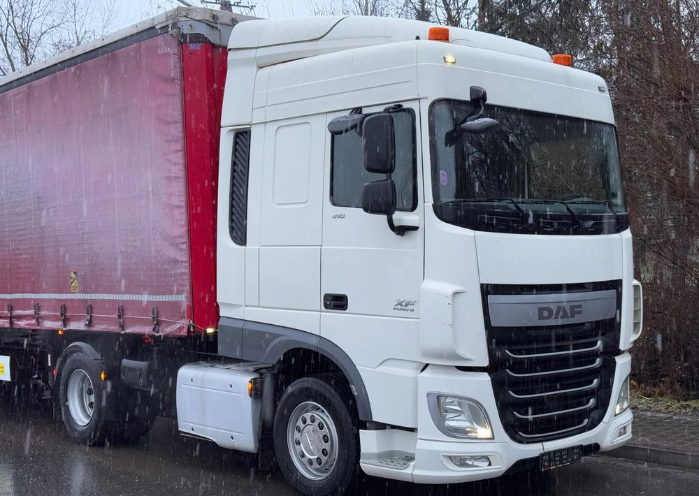 DAF * Zestaw * DAF 106 Euro 6 + Naczepa Krone * Bardzo Dobry Stan - Влекач, Брезентово полуремарке: снимка 3 DAF * Zestaw * DAF 106 Euro 6 + Naczepa Krone * Bardzo Dobry Stan - Влекач, Брезентово полуремарке: снимка 3