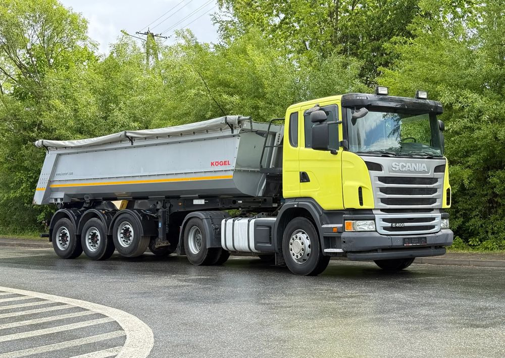 Scania * Zestaw * Scania G400 + Naczepa Kogel Kiper Wywrotka * Sprowadzony * Bardzo Dobry Stan * - Влекач, Самосвал полуремарке: снимка 2 Scania * Zestaw * Scania G400 + Naczepa Kogel Kiper Wywrotka * Sprowadzony * Bardzo Dobry Stan * - Влекач, Самосвал полуремарке: снимка 2