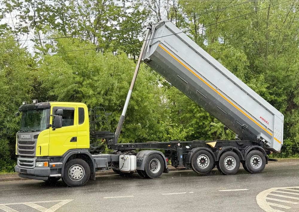 Лизинг на  Scania * Zestaw * Scania G400 + Naczepa Kogel Kiper Wywrotka * Sprowadzony * Bardzo Dobry Stan * Scania * Zestaw * Scania G400 + Naczepa Kogel Kiper Wywrotka * Sprowadzony * Bardzo Dobry Stan *: снимка 10