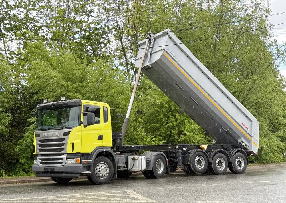 Scania * Zestaw * Scania G400 + Naczepa Kogel Kiper Wywrotka * Sprowadzony * Bardzo Dobry Stan * - Влекач: снимка 1 Scania * Zestaw * Scania G400 + Naczepa Kogel Kiper Wywrotka * Sprowadzony * Bardzo Dobry Stan * - Влекач: снимка 1