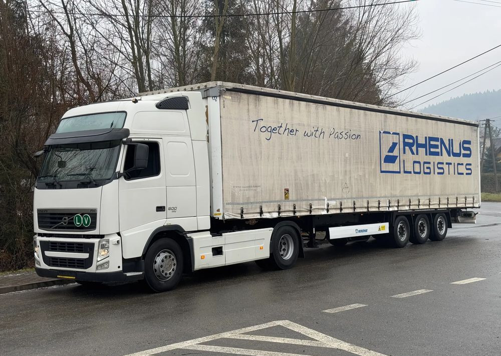 Volvo * Zestaw * Volvo FH 500 + Naczepa Krone * Bardzo Dobry Stan - Влекач: снимка 1 Volvo * Zestaw * Volvo FH 500 + Naczepa Krone * Bardzo Dobry Stan - Влекач: снимка 1
