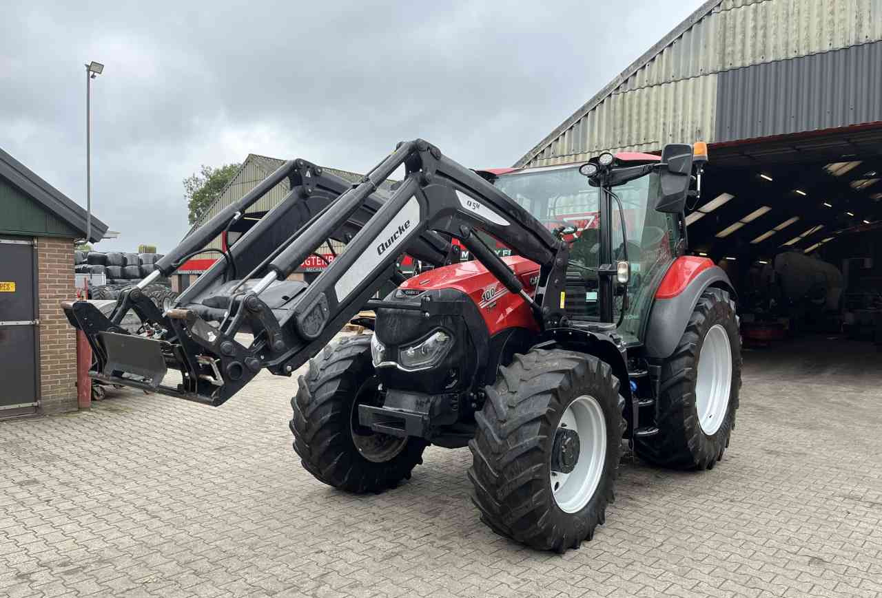 Case Vestrum 100, Quicke voorlader, tractoren *verkocht/sold* - Трактор: снимка 2 Case Vestrum 100, Quicke voorlader, tractoren *verkocht/sold* - Трактор: снимка 2