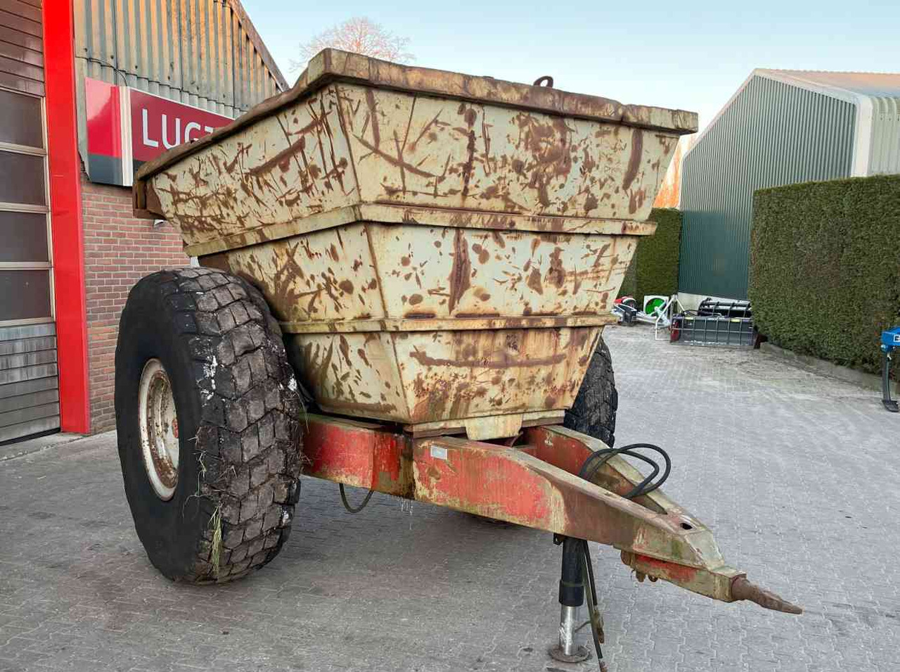 Gronddumper, zandkipper, enkelas, landbouwtransport - Селскостопанско ремарке самосвал: снимка 3 Gronddumper, zandkipper, enkelas, landbouwtransport - Селскостопанско ремарке самосвал: снимка 3