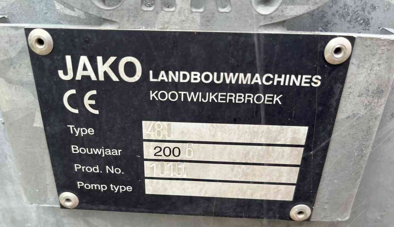 Jako ZBM 480 Zodebemester graslandbemester injecteur mestverwerking - Инжектиране на течен тор: снимка 4 Jako ZBM 480 Zodebemester graslandbemester injecteur mestverwerking - Инжектиране на течен тор: снимка 4