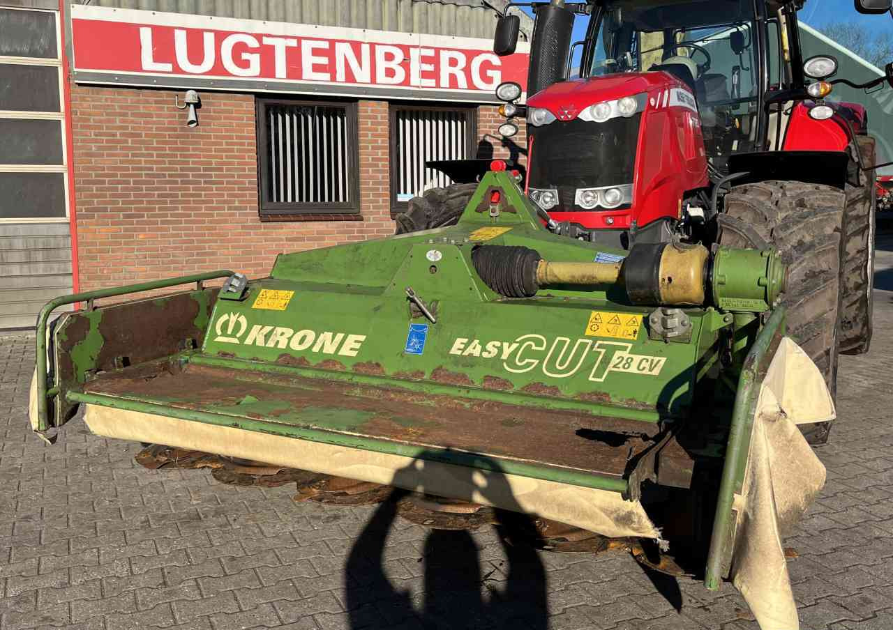 Krone Easycut 28 CV frontmaaier, schijvenmaaier, mower Hooibouwmachines - Косачка: снимка 4 Krone Easycut 28 CV frontmaaier, schijvenmaaier, mower Hooibouwmachines - Косачка: снимка 4