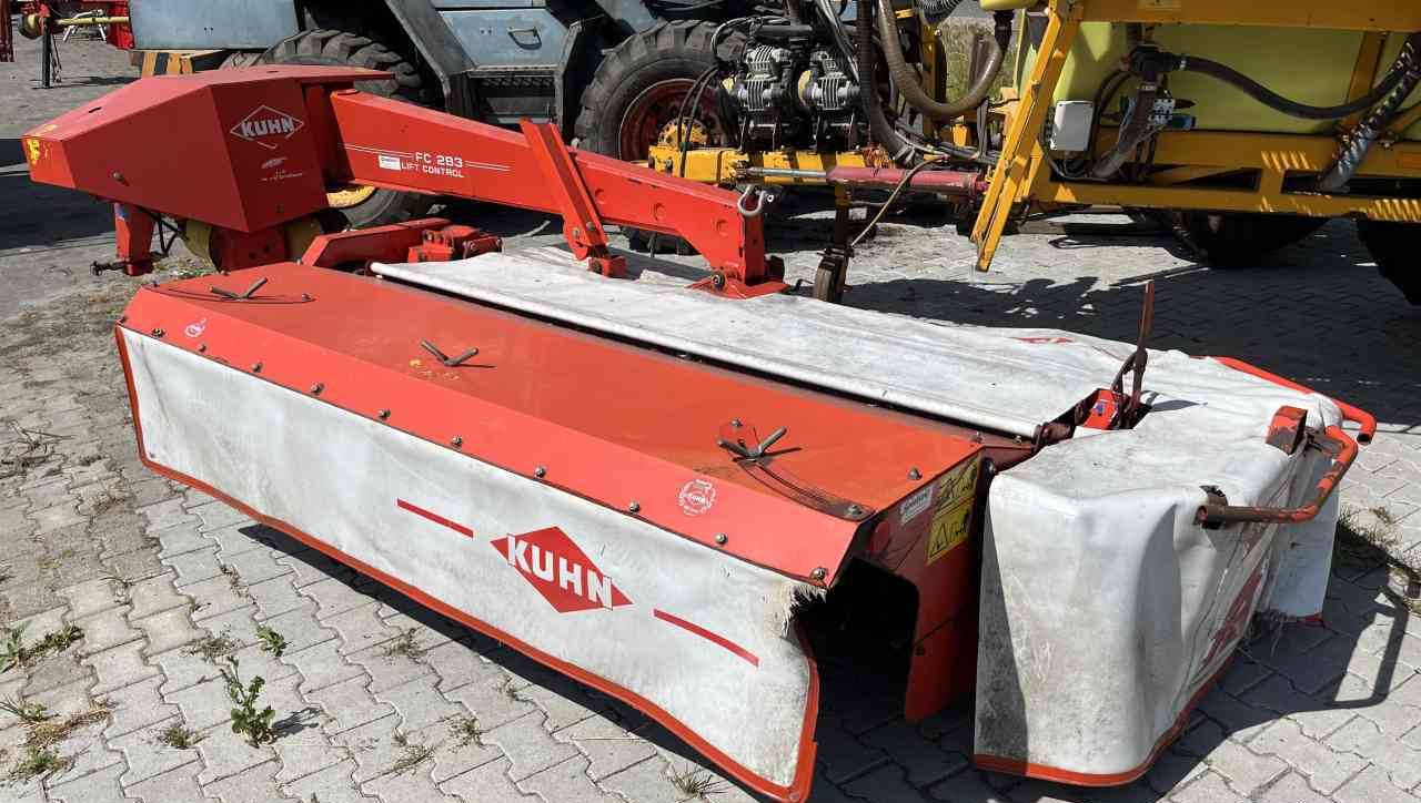 Kuhn FC283 schijvenmaaier achtermaaier weidebouwmachines - Косачка: снимка 1 Kuhn FC283 schijvenmaaier achtermaaier weidebouwmachines - Косачка: снимка 1