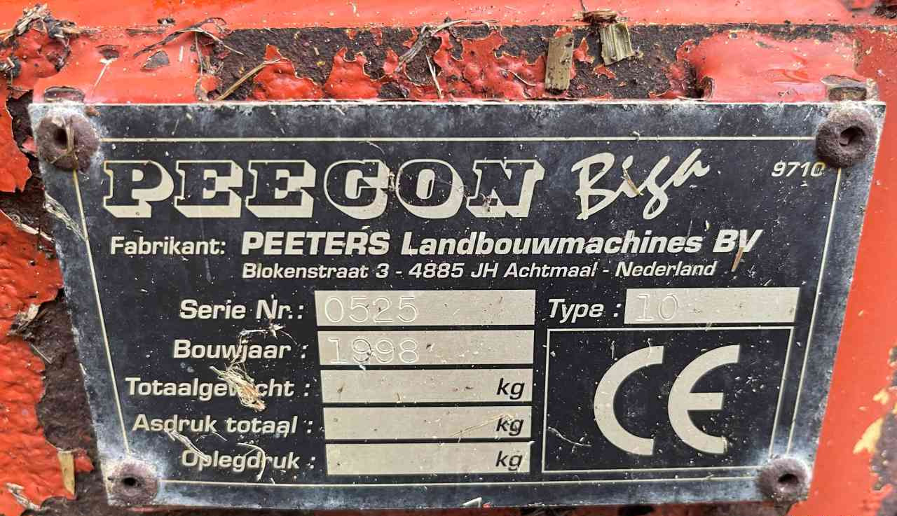 Peecon BIGA 10 voermengwagen, laadklep, voermachines - Миксер-вагон: снимка 5 Peecon BIGA 10 voermengwagen, laadklep, voermachines - Миксер-вагон: снимка 5