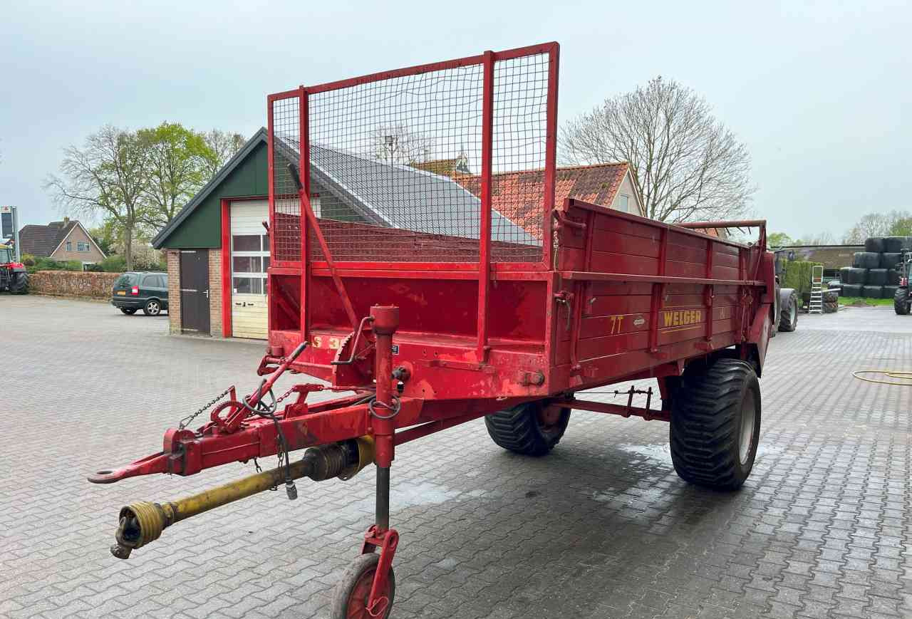 Welger LS 300 mestverspreider, mestwagen, meststrooier, vaste mest, mestverwerking - Разпръсквач за оборски тор: снимка 3 Welger LS 300 mestverspreider, mestwagen, meststrooier, vaste mest, mestverwerking - Разпръсквач за оборски тор: снимка 3
