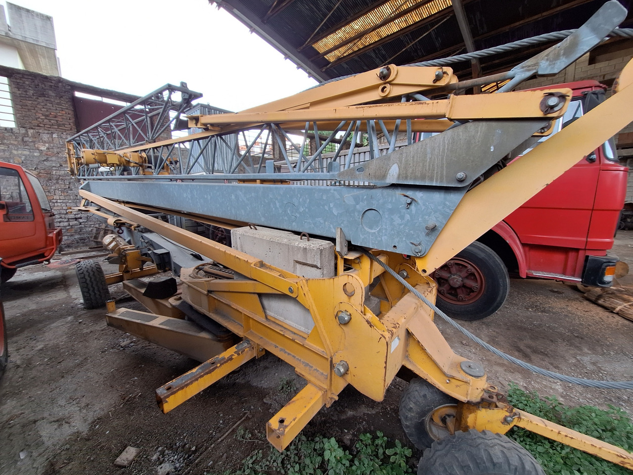 POTAIN HD10A - Самоиздигащ се кулокран: снимка 4 POTAIN HD10A - Самоиздигащ се кулокран: снимка 4