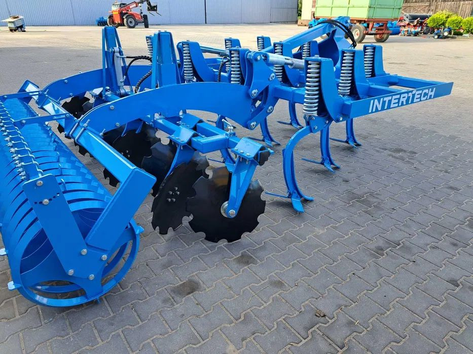 Agregat bezorkowy INTER-TECH 3.0m wał daszkowy 600 OD RĘKI - Култиватор: снимка 2 Agregat bezorkowy INTER-TECH 3.0m wał daszkowy 600 OD RĘKI - Култиватор: снимка 2
