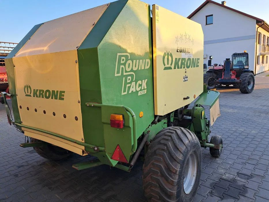 Krone 1250 Round Pack - Рулонна сламопреса: снимка 4 Krone 1250 Round Pack - Рулонна сламопреса: снимка 4