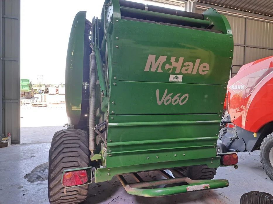 Mchale V660 - Рулонна сламопреса: снимка 4 Mchale V660 - Рулонна сламопреса: снимка 4