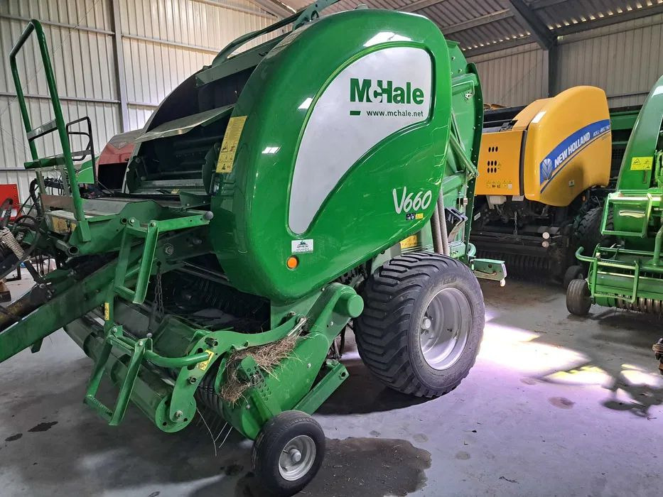 Mchale V660 - Рулонна сламопреса: снимка 1 Mchale V660 - Рулонна сламопреса: снимка 1