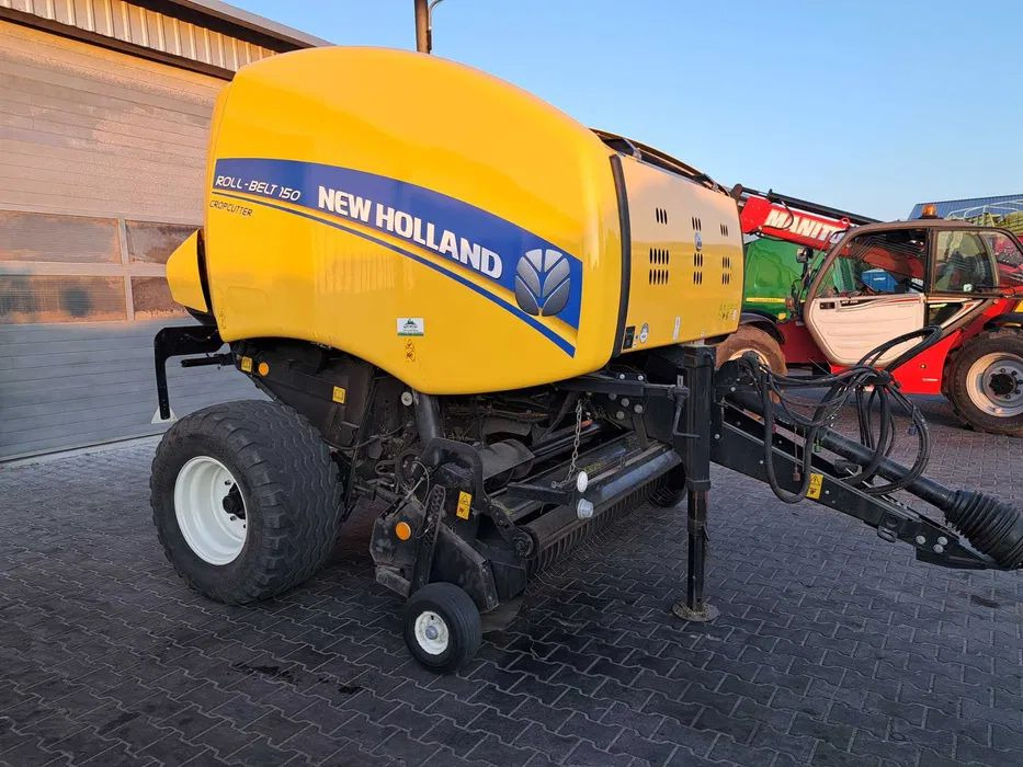 New Holland ROLL-BELT 150 cropcutter - Рулонна сламопреса: снимка 1 New Holland ROLL-BELT 150 cropcutter - Рулонна сламопреса: снимка 1