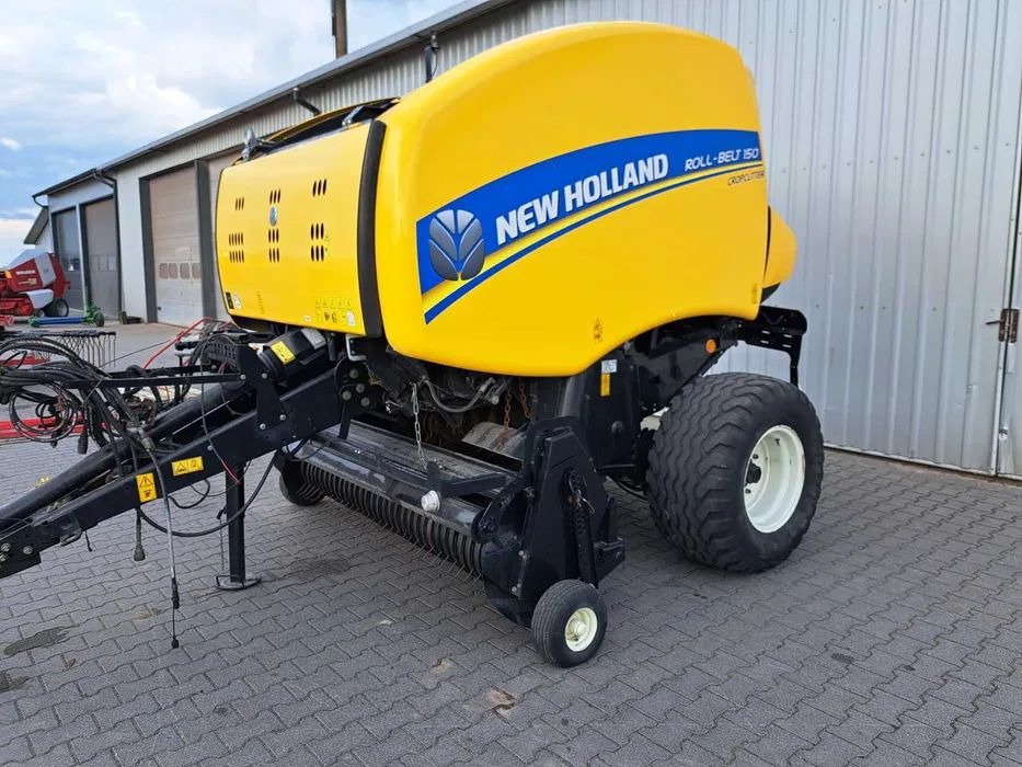 New Holland roll-belt 150 cropcutter - Рулонна сламопреса: снимка 1 New Holland roll-belt 150 cropcutter - Рулонна сламопреса: снимка 1