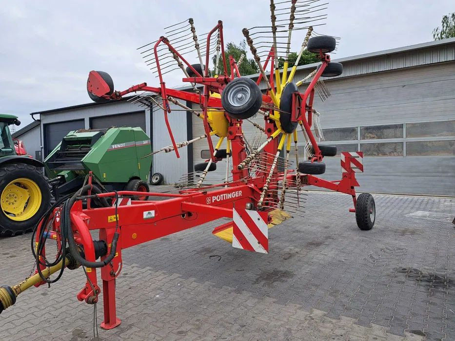 Гребло/ Сенообръщачка Zgrabiarka Pottinger EUROTOP 771A jak nowa 100% oryginał: снимка 6