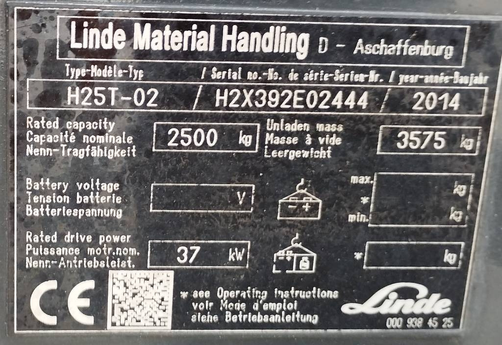 Газокар Linde H 25 T - 02: снимка 8 Газокар Linde H 25 T - 02: снимка 8