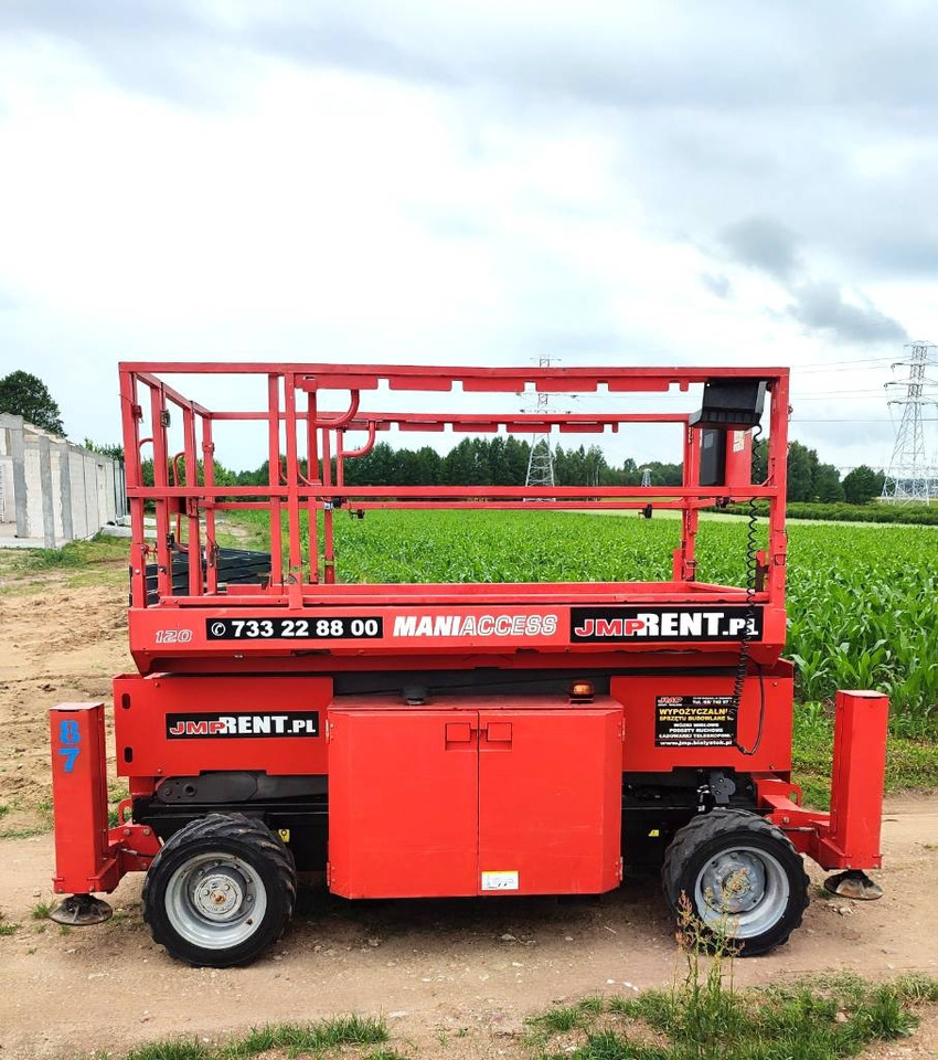 Manitou 120SC-2 - Ножична работна платформа: снимка 1 Manitou 120SC-2 - Ножична работна платформа: снимка 1