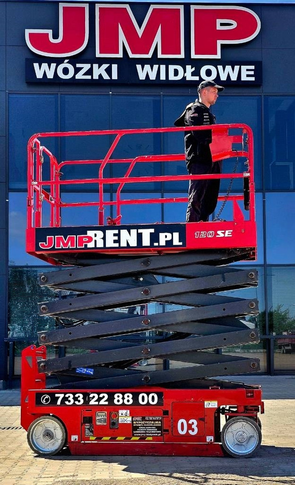 Ножична работна платформа Manitou 120SE - 3 units: снимка 7