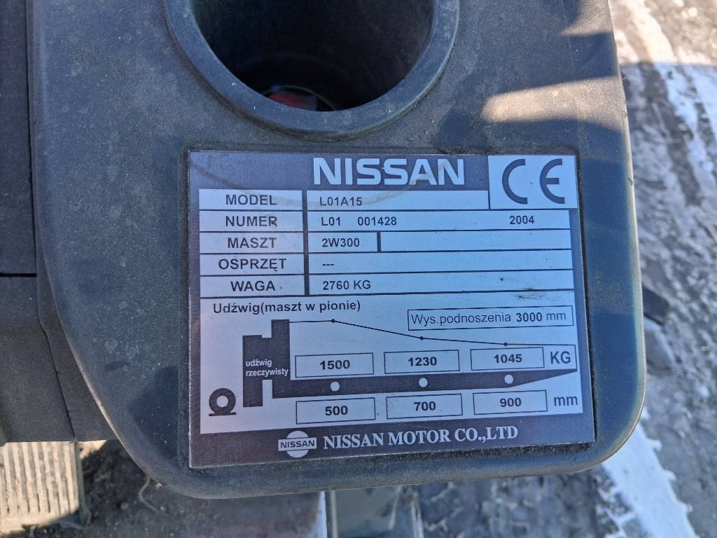 Nissan L01A15 - Газокар: снимка 3 Nissan L01A15 - Газокар: снимка 3