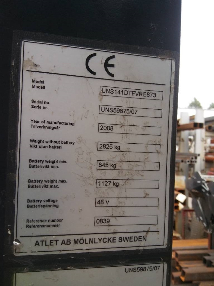 Nissan UNS141 DTFVRE873 - Ричтрак: снимка 4 Nissan UNS141 DTFVRE873 - Ричтрак: снимка 4