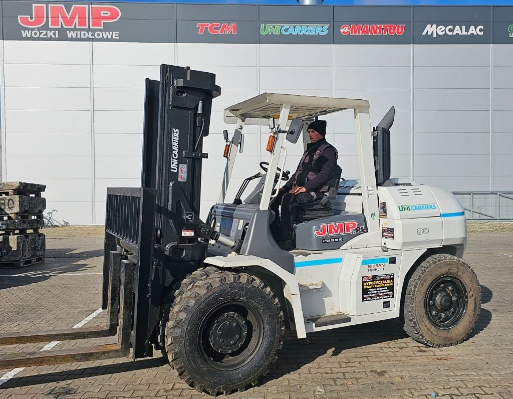 Дизелов мотокар UniCarriers ZX80 FD80-3 DUPLEX 3m: снимка 10