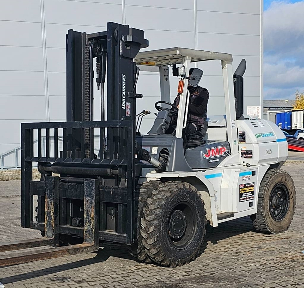 Дизелов мотокар UniCarriers ZX80 FD80-3 DUPLEX 3m: снимка 11