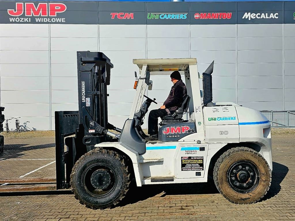 UniCarriers ZX80 FD80-3 DUPLEX 3m - Дизелов мотокар: снимка 2 UniCarriers ZX80 FD80-3 DUPLEX 3m - Дизелов мотокар: снимка 2