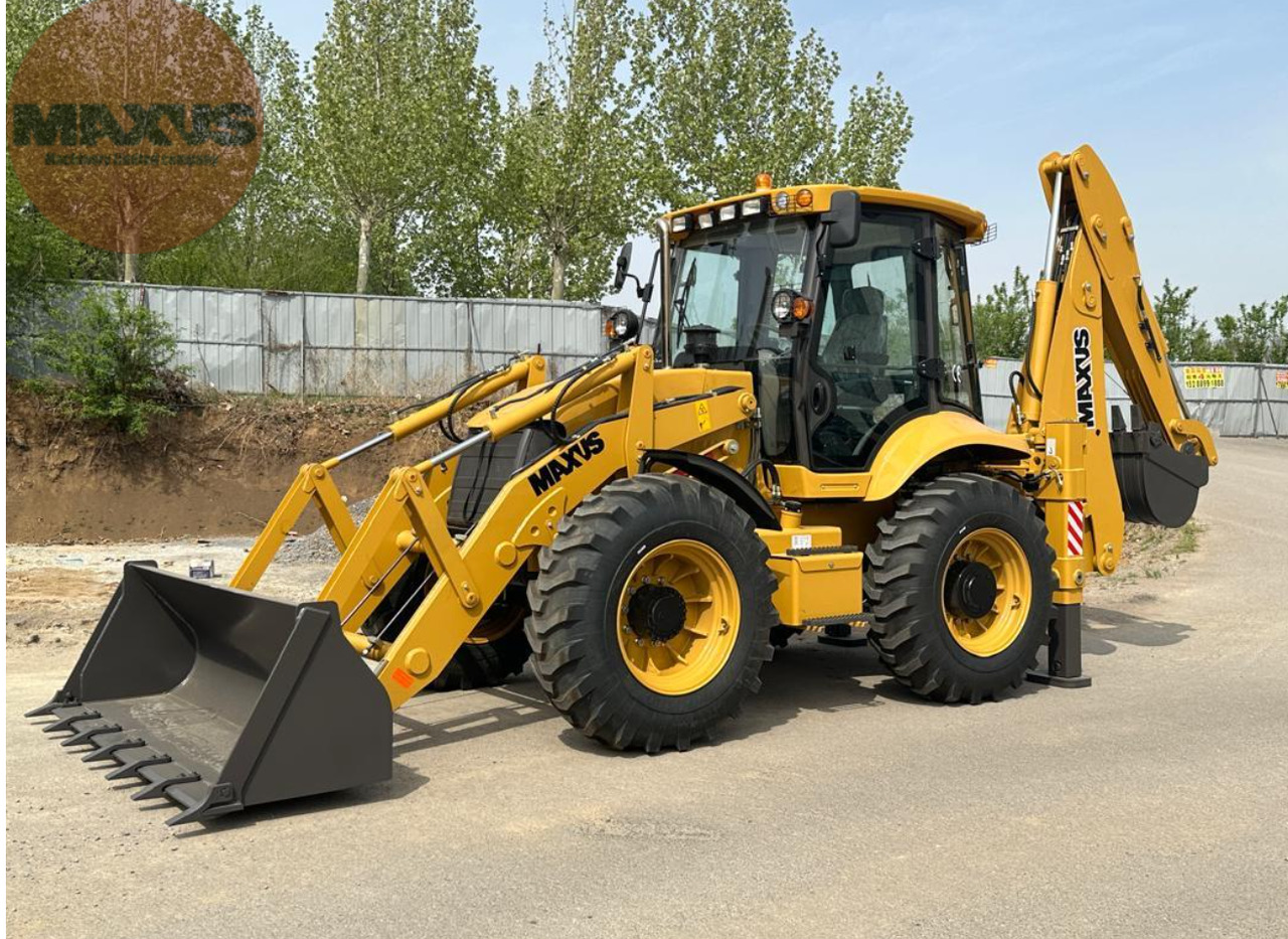 New Backhoe Loader MAXUS 4CX 4CX - Багер-товарач: снимка 1 New Backhoe Loader MAXUS 4CX 4CX - Багер-товарач: снимка 1