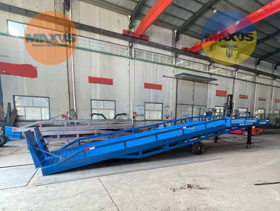 Maxus NEW mobile loading ramp with a capacity of 10 tons - Товарна рампа: снимка 4 Maxus NEW mobile loading ramp with a capacity of 10 tons - Товарна рампа: снимка 4