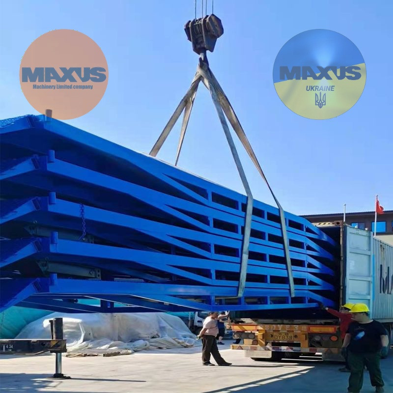 Maxus NEW mobile loading ramp with a capacity of 10 tons - Товарна рампа: снимка 1 Maxus NEW mobile loading ramp with a capacity of 10 tons - Товарна рампа: снимка 1