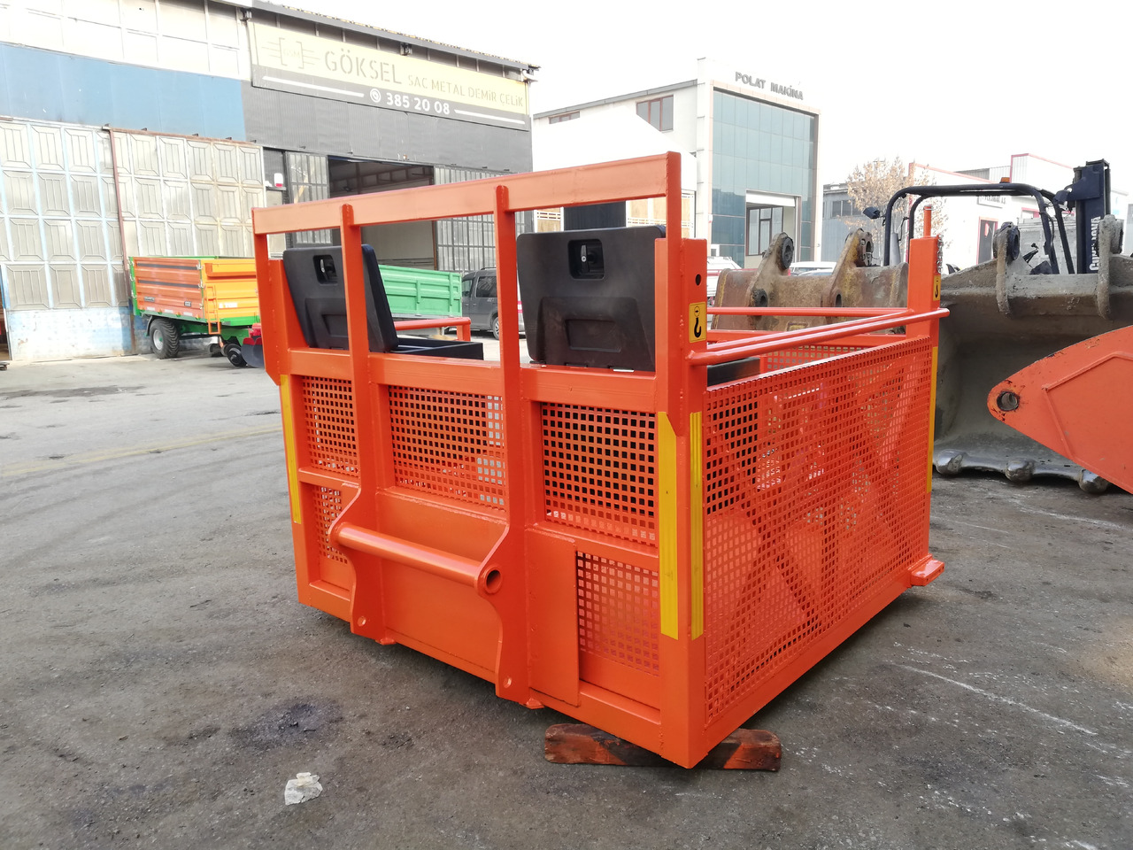 Manitou Basket attachment - Кофа за Багер за разрушаване: снимка 3 Manitou Basket attachment - Кофа за Багер за разрушаване: снимка 3