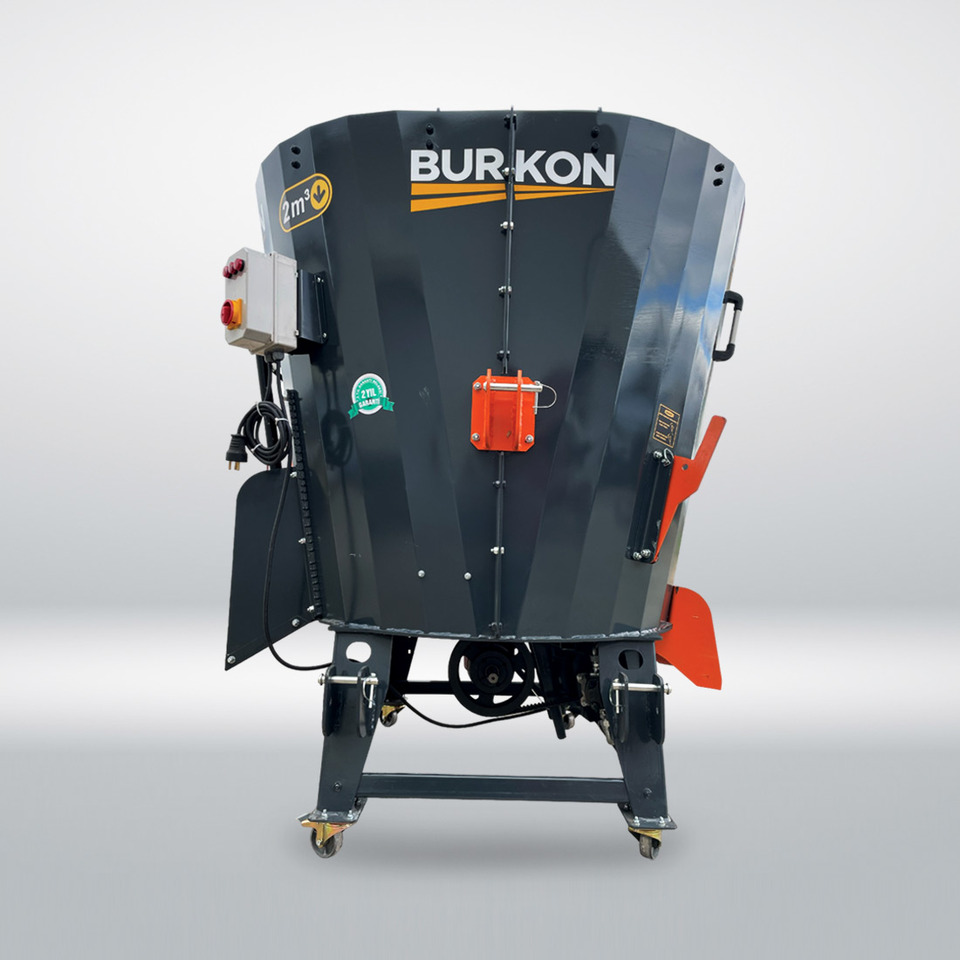 2 m3 Sabit Elektrikli ve Kepçeli Yem Karma Makinesi - Миксер-вагон: снимка 1 2 m3 Sabit Elektrikli ve Kepçeli Yem Karma Makinesi - Миксер-вагон: снимка 1