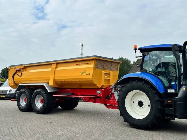 Нови Селскостопанско ремарке самосвал Jako Tiger 180 landbouwkipper. Nieuw! direct leverbaar!: снимка 6