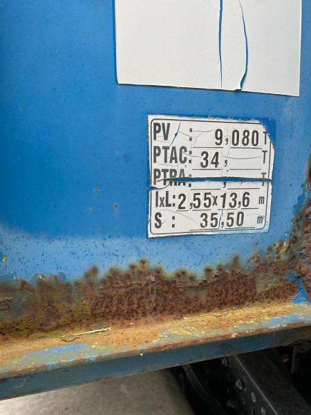 Fruehauf GT TRAILOR - Брезентово полуремарке: снимка 5 Fruehauf GT TRAILOR - Брезентово полуремарке: снимка 5