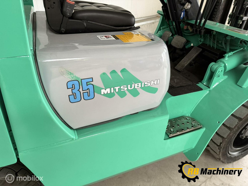 Мотокар Mitsubishi AF 50154 type 35 3.500 KG LPG: снимка 10