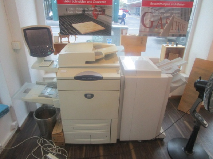 XEROX DC250 (Drucken, Kopieren, Scannen) mit Broschürenfinischer - Цифрова печатна машина: снимка 1 XEROX DC250 (Drucken, Kopieren, Scannen) mit Broschürenfinischer - Цифрова печатна машина: снимка 1