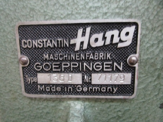 ZWEISPINDELBOHRMASCHINE HANG 136 D - Печатарско оборудване: снимка 4 ZWEISPINDELBOHRMASCHINE HANG 136 D - Печатарско оборудване: снимка 4