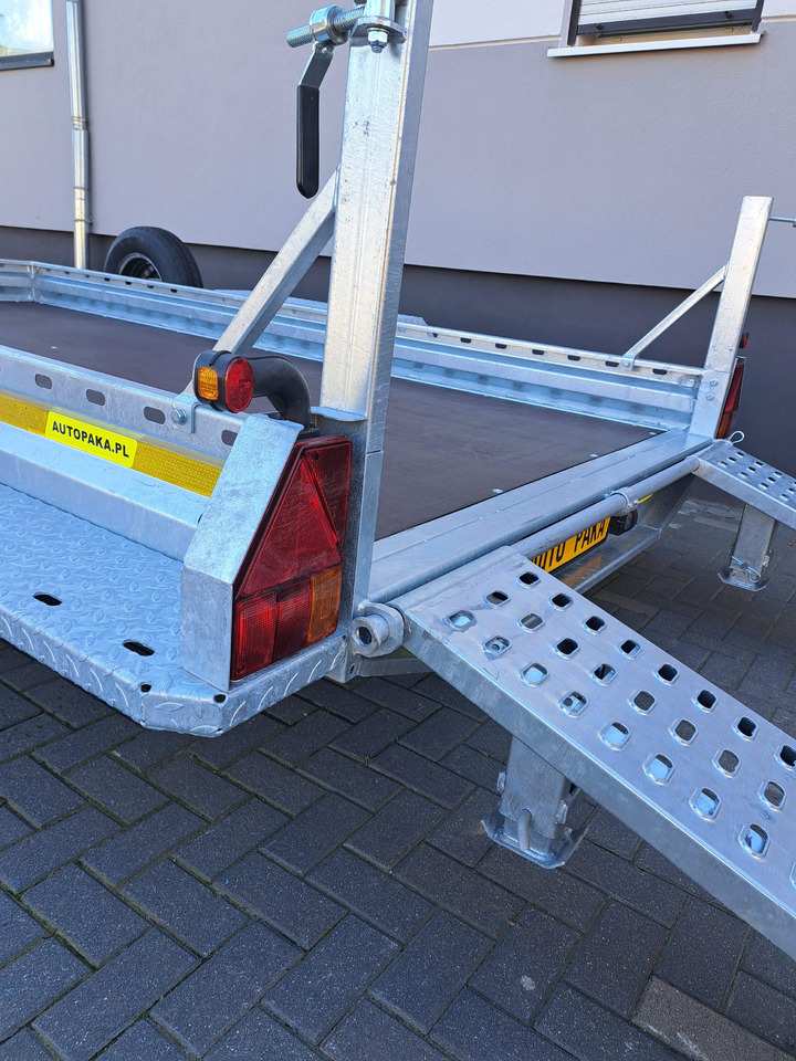 Нови Ремарке за строителна техника PRZYCZEPA LAWETA DO MINIKOPARKI KOPARKI 3 OSIE / MINI EXCAVATOR TRANSPORTER TRAILER 3 AXLES: снимка 8