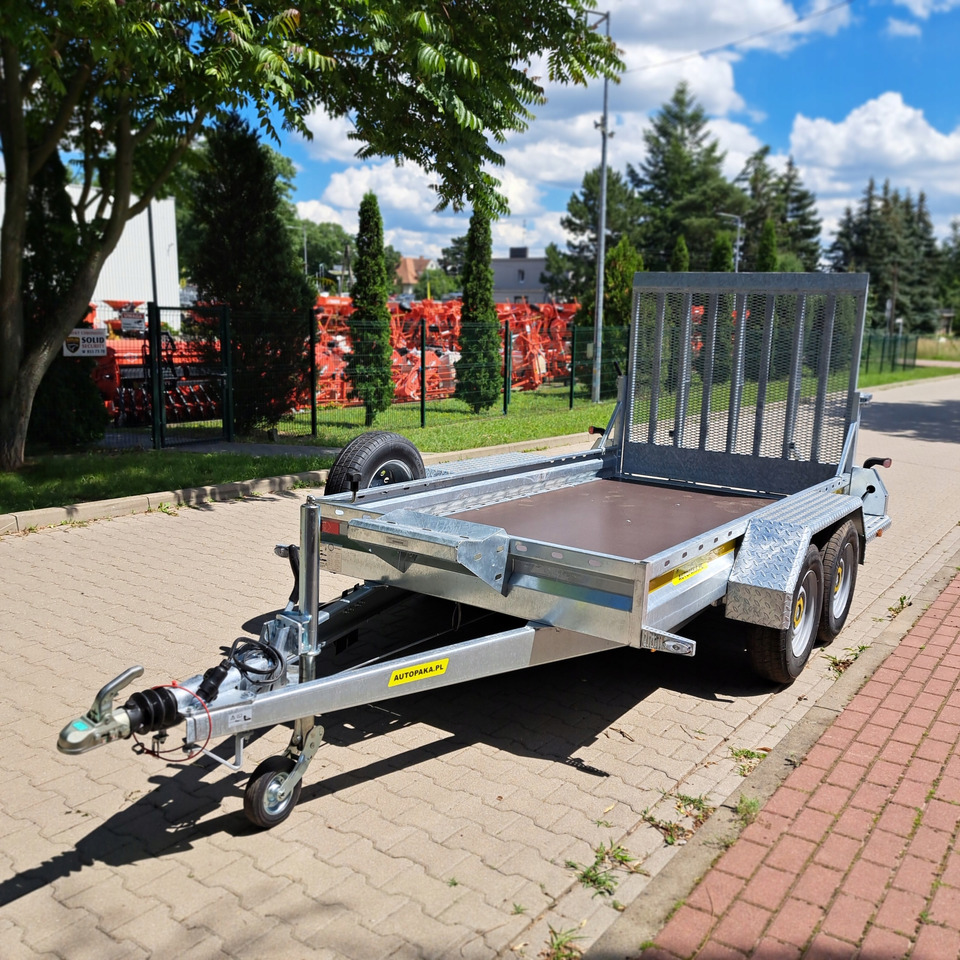 Нови Ремарке за строителна техника PRZYCZEPA LAWETA DO MINIKOPARKI POD KOPARKĘ Z RAMPĄ 2700KG / MINI EXCAVATOR TRANSPORTER TRAILER WITH RAMPS 2700KG: снимка 8