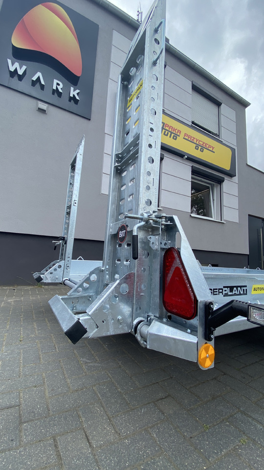 Нови Ремарке за строителна техника PRZYCZEPA LAWETA KOPARKI MINIKOPARKI 370x170 CM, 3500 KG / EXCAVATOR MINI EXCAVATOR TRANSPORTER TRAILER 370x170 CM, DMC 3500 KG: снимка 8